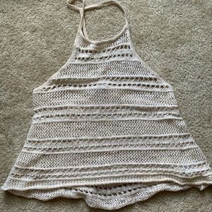 American Eagle Cute crocheted summer top
